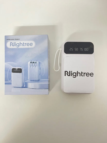 Nightree Portable Digital Display Power Bank