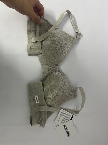 NOBLEARL Women Minimizer Underwire Lace Trim, Microfiber Full Coverage Bra
