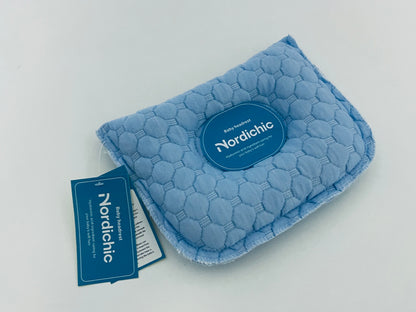 Nordichic Pillow - Breathable Newborn Head-Shaping Support (Stroller/Car Seat)