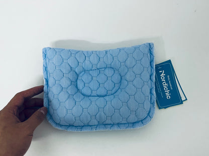 Nordichic Pillow - Breathable Newborn Head-Shaping Support (Stroller/Car Seat)
