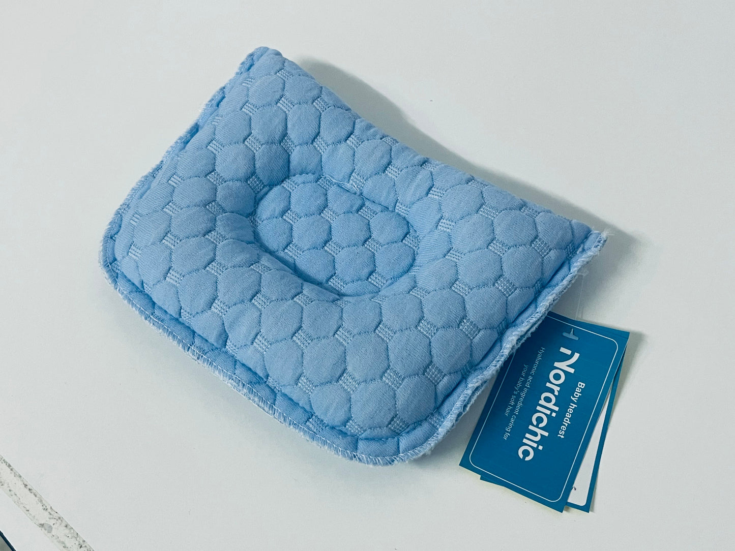 Nordichic Pillow - Breathable Newborn Head-Shaping Support (Stroller/Car Seat)