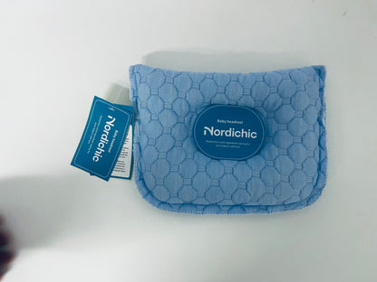 Nordichic Pillow - Breathable Newborn Head-Shaping Support (Stroller/Car Seat)