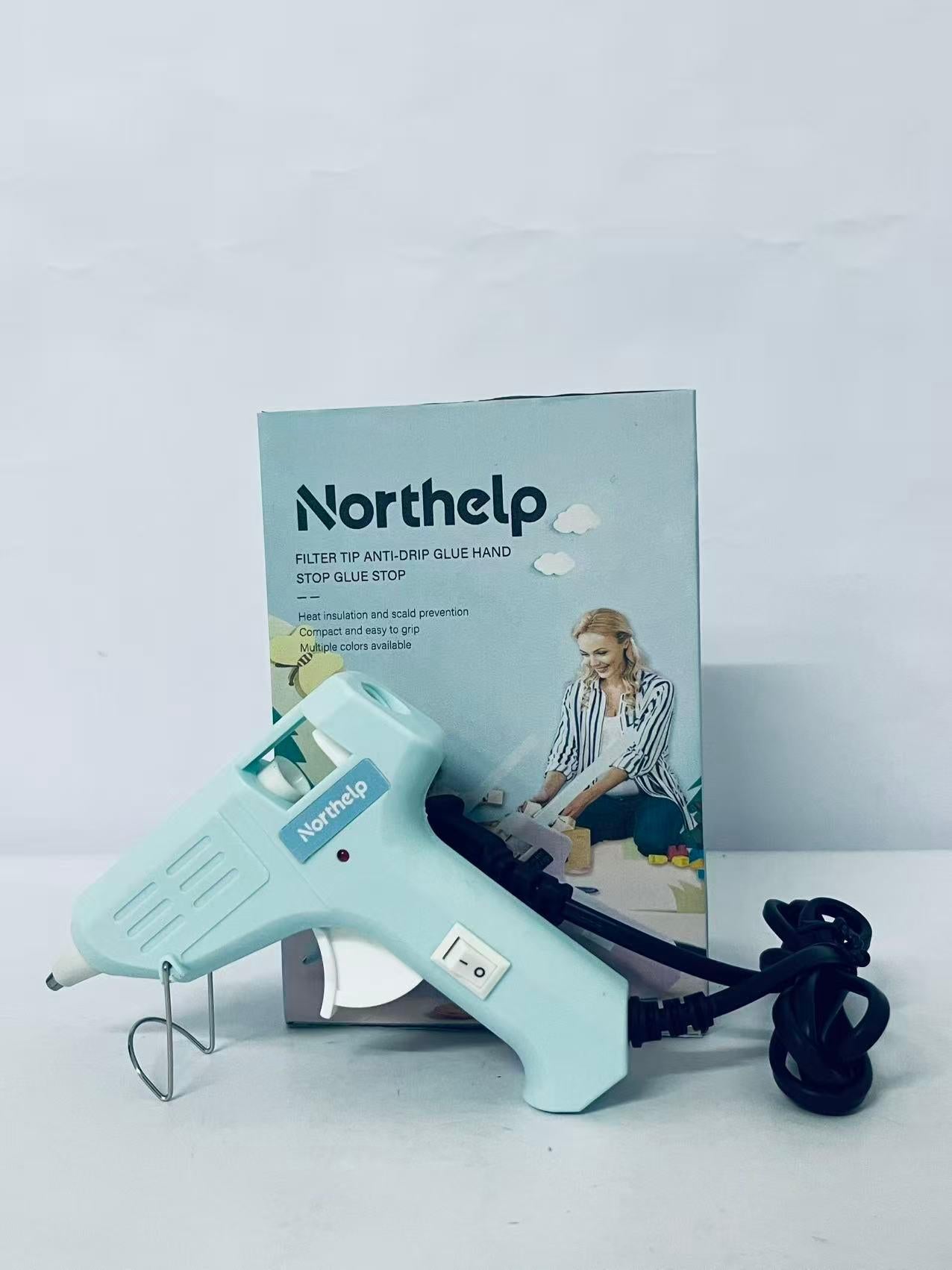 Northelp Anti-Drip Hot Glue Gun - Make Craft & Repair Efficient & Tidy