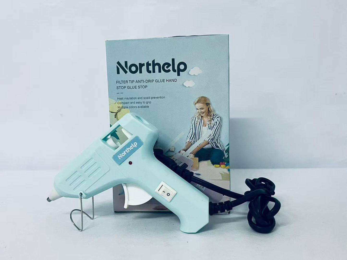 Northelp Anti-Drip Hot Glue Gun - Make Craft & Repair Efficient & Tidy