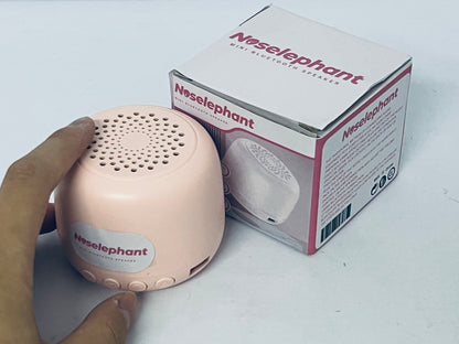 Noselephant Portable Bluetooth Speakers with Strap Easy to Carry, Wireless IPX5 Waterproof Mini Speaker with Loud Stereo Sound, 20 Hours Playtime, Rechargeable Battery, Built-in Microphone, Pink