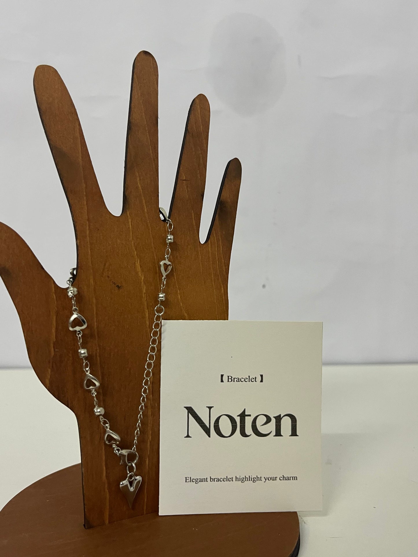 [Noten Bracelets]-Silver Bracelet - Dainty Layered Minimalist Hand Jewelry