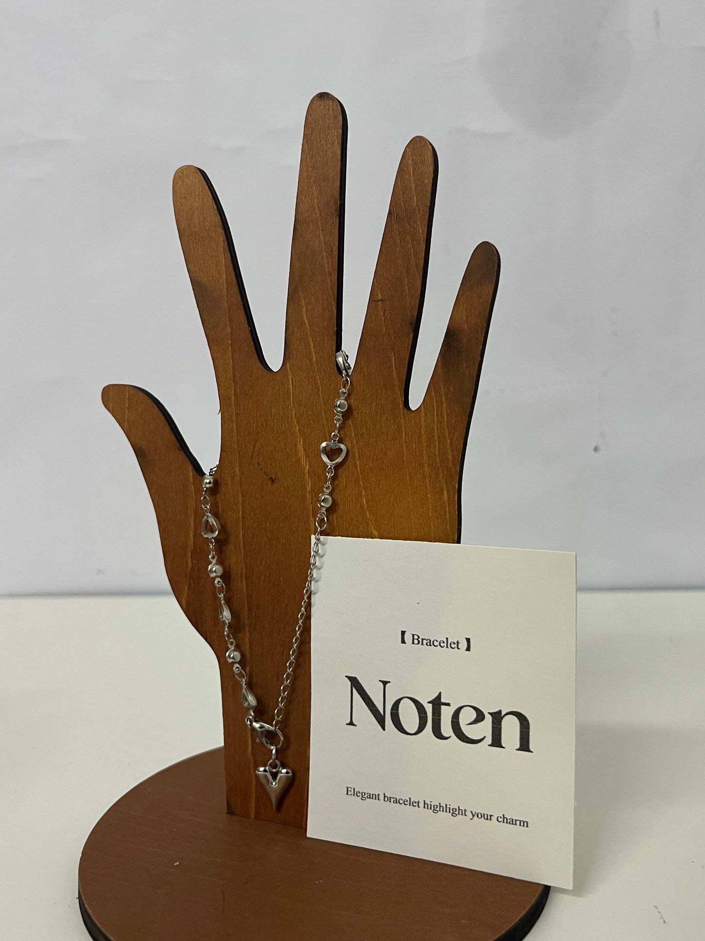[Noten Bracelets]-Silver Bracelet - Dainty Layered Minimalist Hand Jewelry