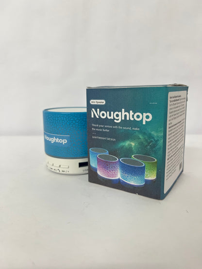 Noughtop Portable Mini Speaker, Super Bass Stereo Rechargeable Speaker with LED Lights