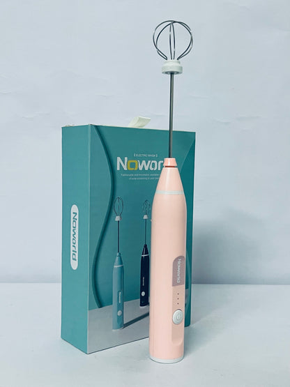 Noworld Mini Mixer Handheld,Cordless Electric Beater Whisk for Egg, Milk, Coffee and Baby Food,Strong Three Speed Adjustable