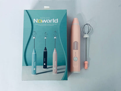 Noworld Mini Mixer Handheld,Cordless Electric Beater Whisk for Egg, Milk, Coffee and Baby Food,Strong Three Speed Adjustable