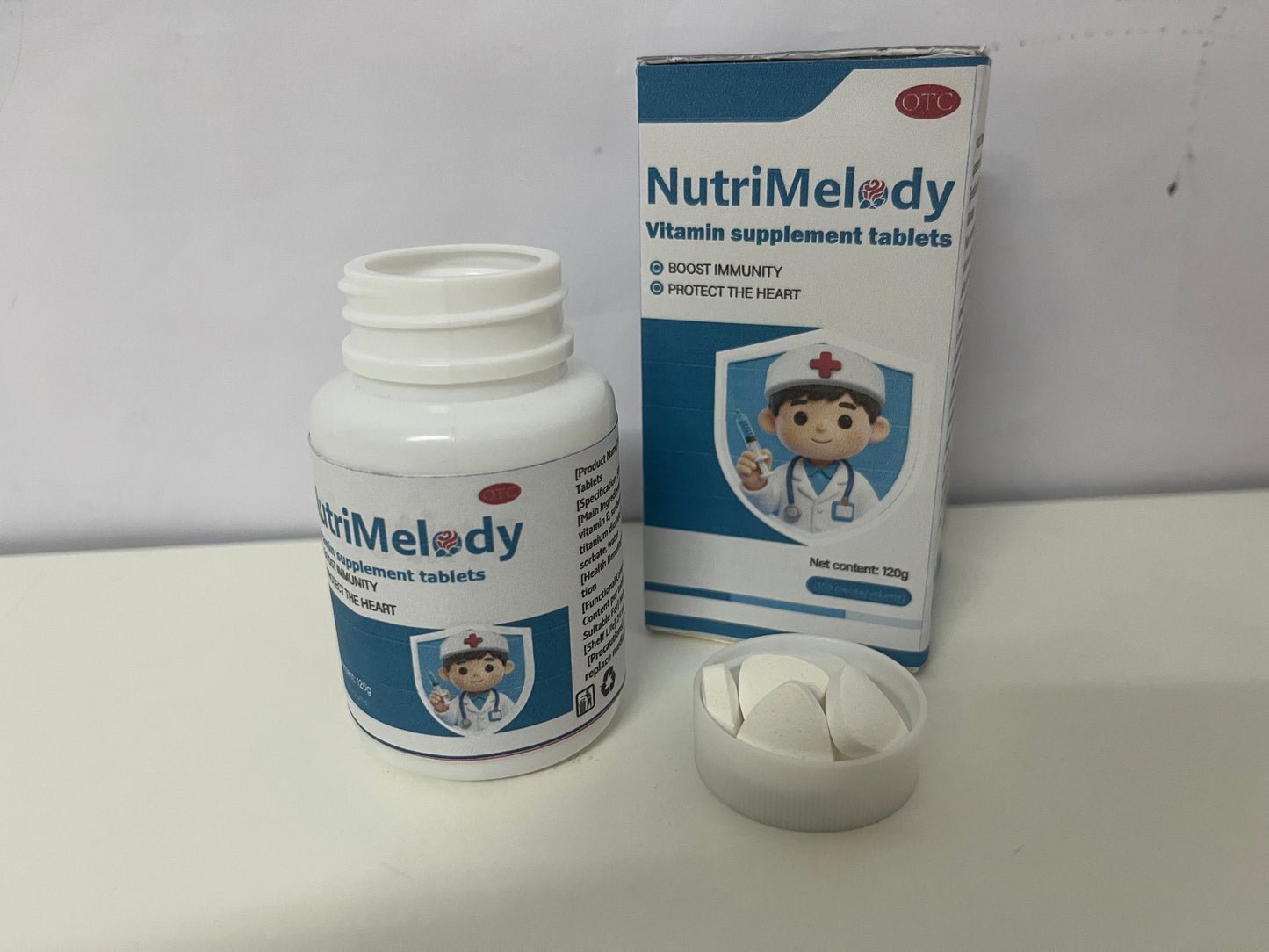 【NutriMelody Vitamin Supplement Tablets】—— Daily Immunity & Heart Protection in One Tablet