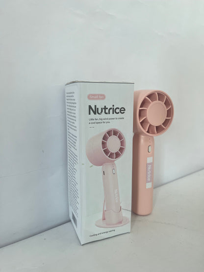 Nutrice Electric fans Portable fan for travel handheld