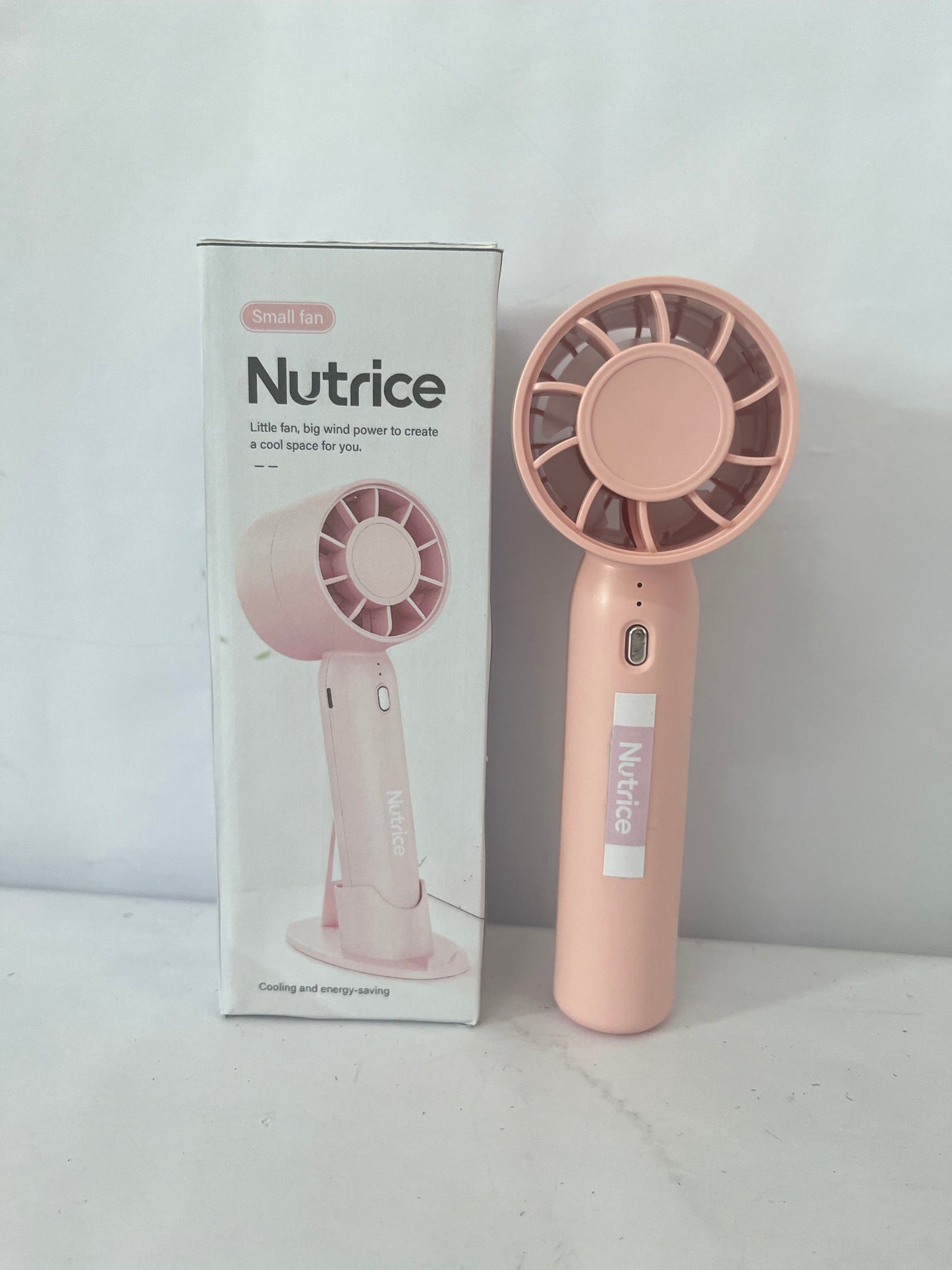 Nutrice Electric fans Portable fan for travel handheld