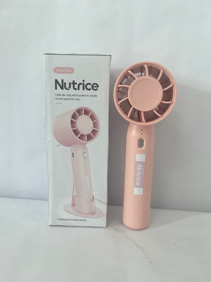 Nutrice Electric fans Portable fan for travel handheld