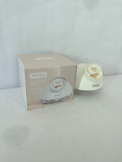 Nutrice Humidifiers for Bedroom, 3L Top Fill 30H & 26dB Quiet Runtime for Large Room, Cool Mist Ultrasonic Humidifier with Humidity Sensor, Night Light for Home, Baby, Nursery, Plants, 360° Nozzle, White