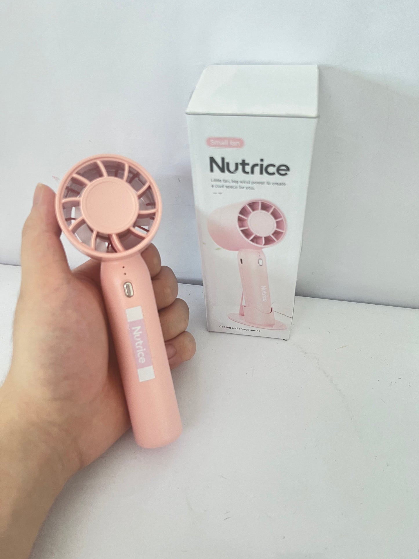 Nutrice Electric fans Portable fan for travel handheld