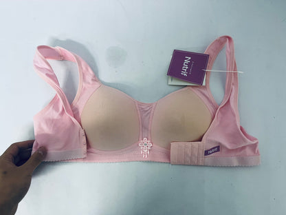 Nutrif Nursing Bra for Breastfeeding, Hands-Free Pumping & Nursing Maternity Bra, Seamless Wireless Adjustable Comfortable Breastfeeding Bra for Pregnant Women