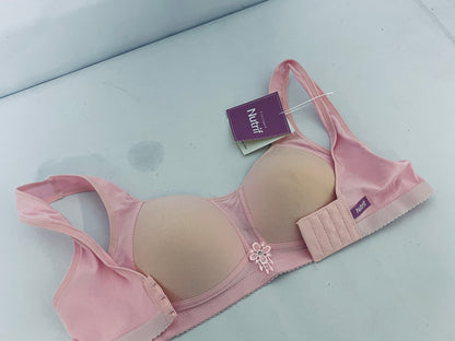 Nutrif Nursing Bra for Breastfeeding, Hands-Free Pumping & Nursing Maternity Bra, Seamless Wireless Adjustable Comfortable Breastfeeding Bra for Pregnant Women