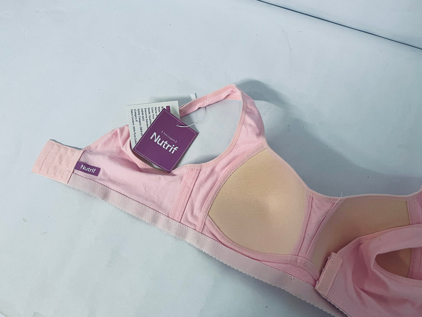 Nutrif Nursing Bra for Breastfeeding, Hands-Free Pumping & Nursing Maternity Bra, Seamless Wireless Adjustable Comfortable Breastfeeding Bra for Pregnant Women
