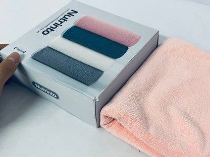 Nutrinto 1set Soft Microfiber Spa Towels Comfortable Headcloth Chest Towel Pillow Cover for Salon Use Highly Absorbent Quick Drying for Hair Drying and Beauty Treatments