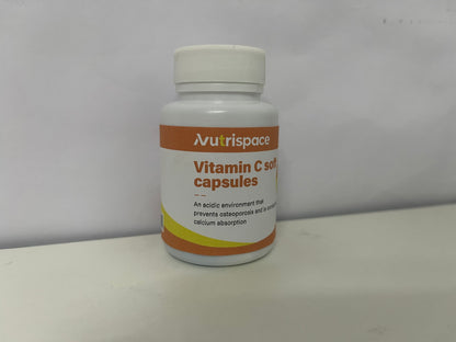 【Nutrispace Vitamin C Soft Capsules】—— Supportive Choice for Body Nutrient Balance