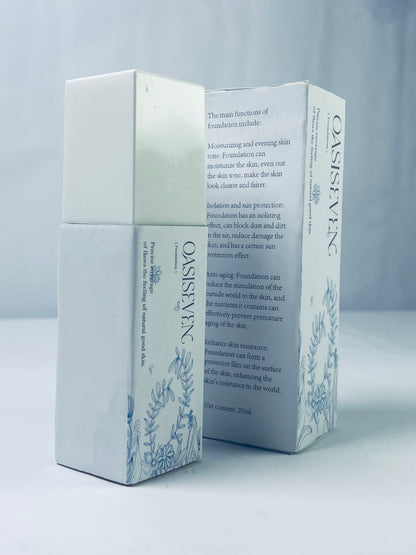 OASISEVEN Liquid foundation (mizu-oshiroi) Finish Foundation, Improves Uneven Skin Tone, Lightweight, Medium Coverage & Semi-Matte, Vegan & Cruelty-Free