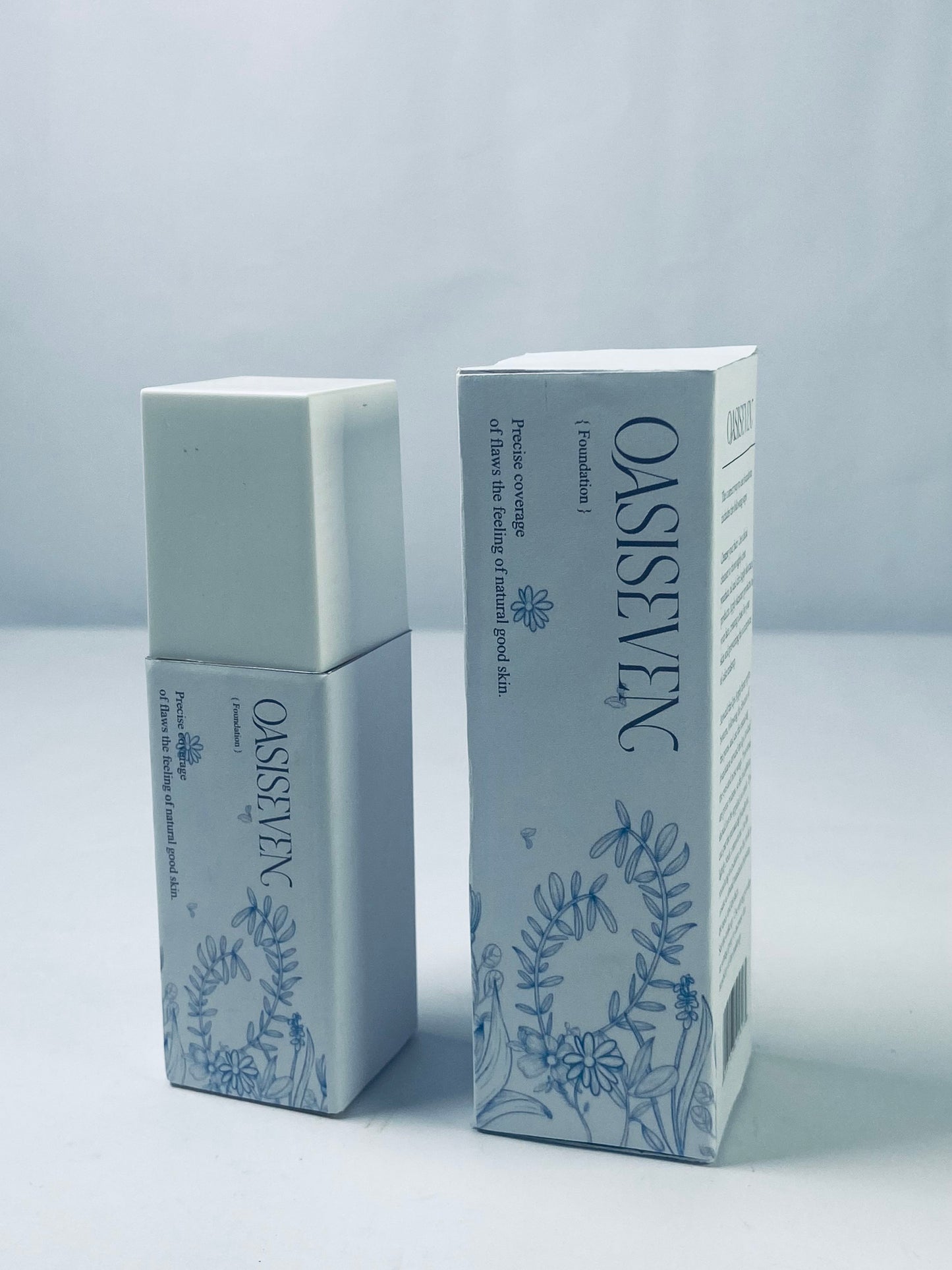 OASISEVEN Liquid foundation (mizu-oshiroi) Finish Foundation, Improves Uneven Skin Tone, Lightweight, Medium Coverage & Semi-Matte, Vegan & Cruelty-Free