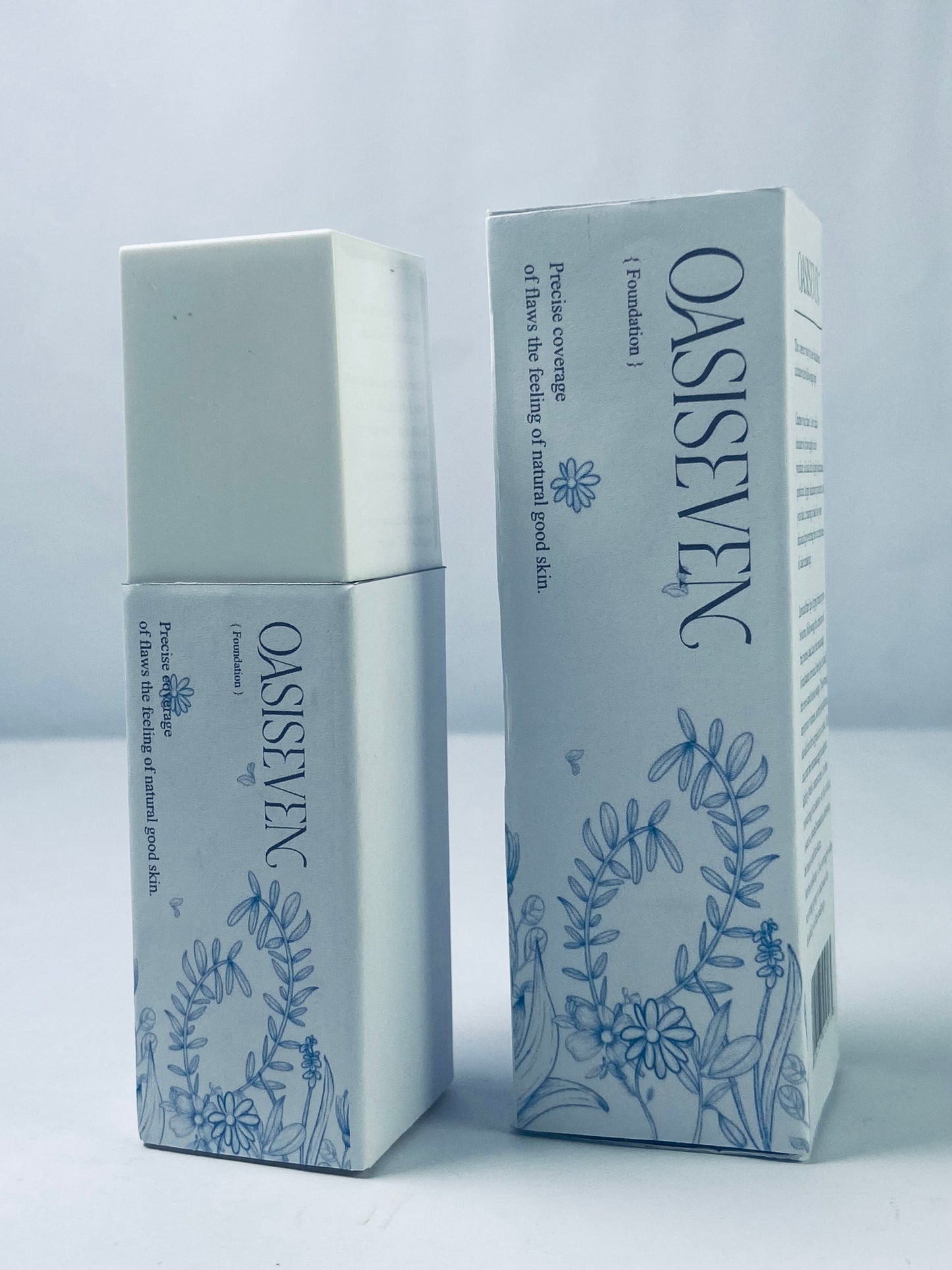 OASISEVEN Liquid foundation (mizu-oshiroi) Finish Foundation, Improves Uneven Skin Tone, Lightweight, Medium Coverage & Semi-Matte, Vegan & Cruelty-Free