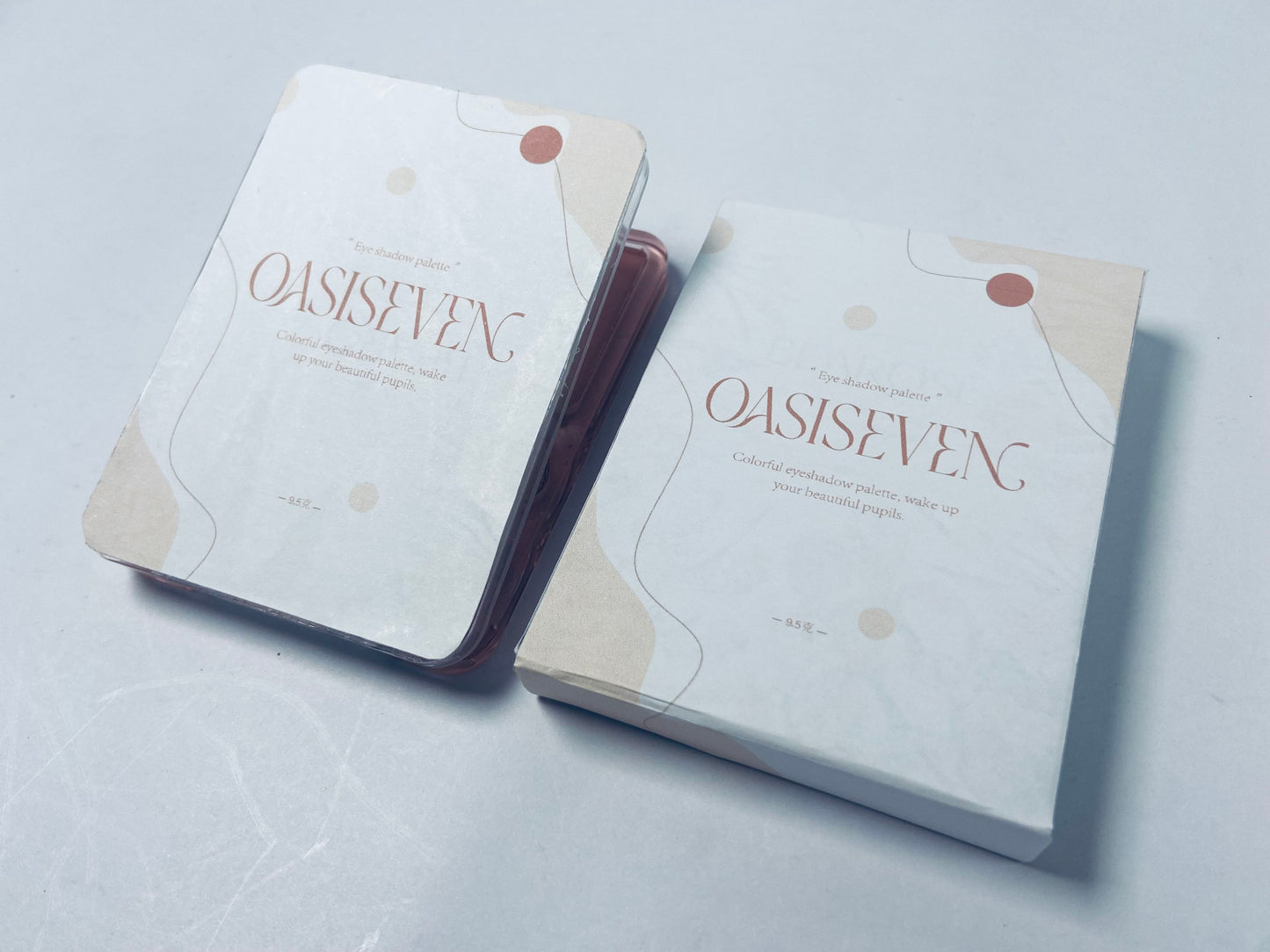 OASISEVEN Eyeshadow palettes 8 Colors Nude Eyeshadow Palette-Warm Neutral Shade, Long Lasting & Blendable Matte and Shimmer Eye Shadow Palette Makeup for Beginner