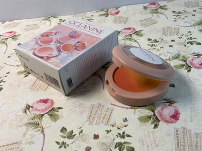 OCEANINE Baked Blush - Bella Bellini (0.12 Ounce) Vegan, Cruelty-Free Powder Blush - Shape, Contour & Highlight Face for a Shimmery or Matte Finish