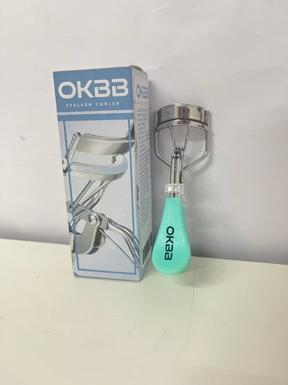 OKBB Eyelash Curler - Comfort-Grip Mint Green for Pain-Free Lash Shaping