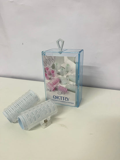 OKTRY Non-Electric Hair Rollers — Self-Grip Curling Tools with Multi-Size Versatility