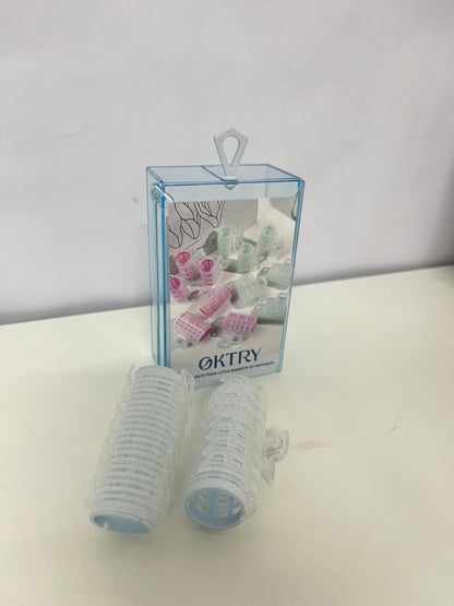OKTRY Non-Electric Hair Rollers — Self-Grip Curling Tools with Multi-Size Versatility