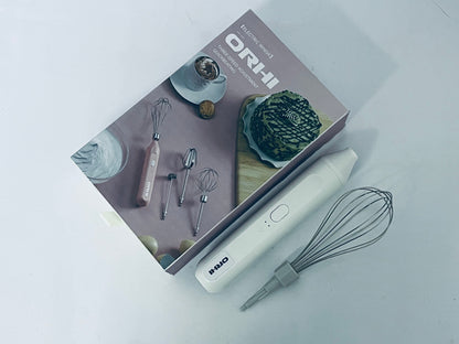 ORHI Powerful Milk Frother & Egg Beater - Powerful Electric Handheld Frother