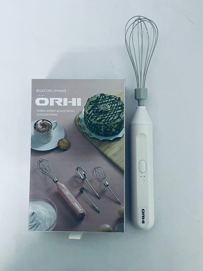 ORHI Powerful Milk Frother & Egg Beater - Powerful Electric Handheld Frother