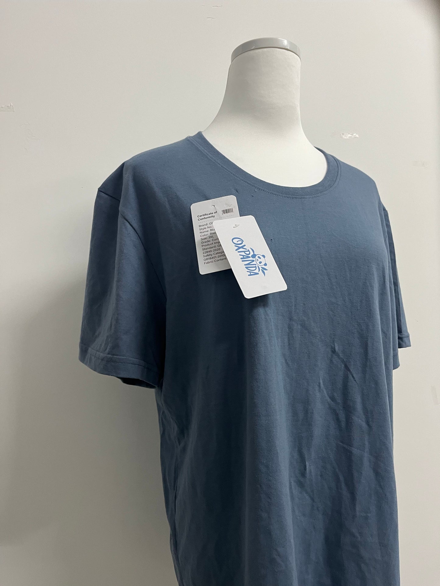OXPANDA T-shirts Cotton Polyester Short Sleeve T-Shirt Classic Fit Casual Workout Tops Soft Premium Tee