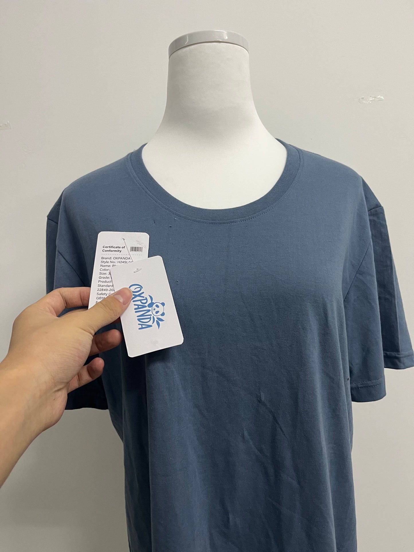 OXPANDA T-shirts Cotton Polyester Short Sleeve T-Shirt Classic Fit Casual Workout Tops Soft Premium Tee