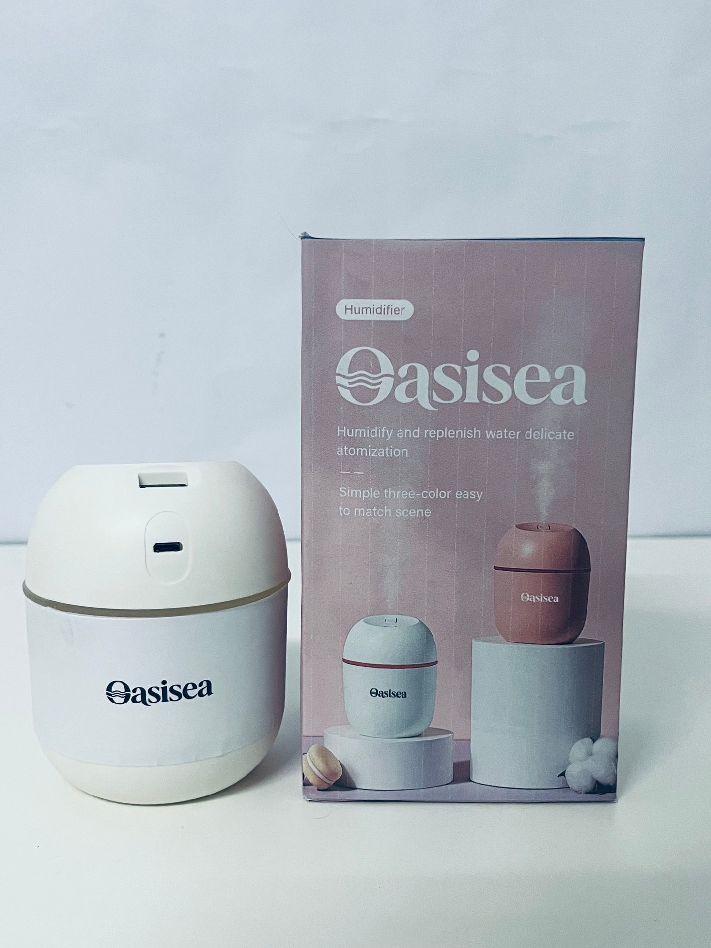 【Oasisea Portable Humidifier】—— Gentle Hydration for Your Daily Space