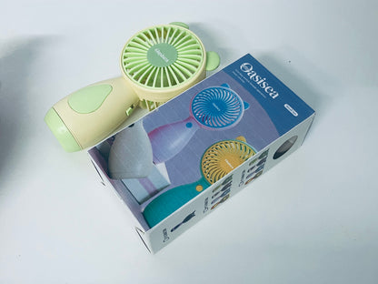 【Oasisea Portable Small Fan】—— Cute & Convenient Cooling Companion