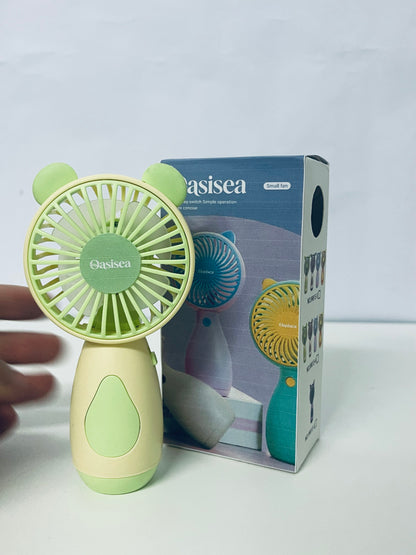 【Oasisea Portable Small Fan】—— Cute & Convenient Cooling Companion