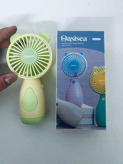【Oasisea Portable Small Fan】—— Cute & Convenient Cooling Companion