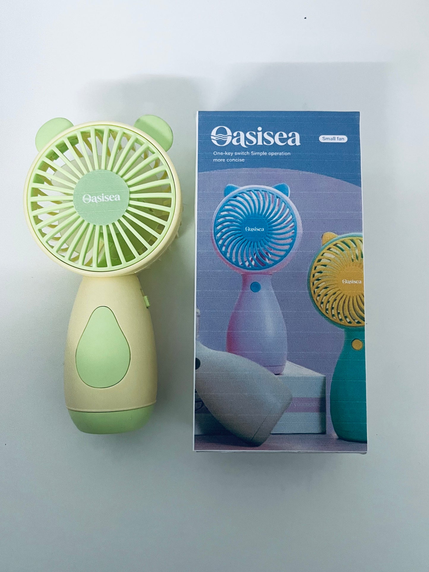 【Oasisea Portable Small Fan】—— Cute & Convenient Cooling Companion