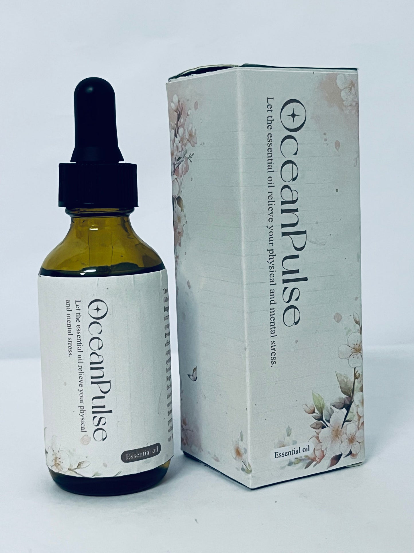 OceanPulse Natural Refreshing floral fragrance Ideal for Aromatherapy, Diffuser & Topical Use
