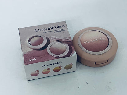 OceanPulse Two Tone Pigmented Buildable Pressed Mineral Powder Matte Fresh Finish for All Skin Color