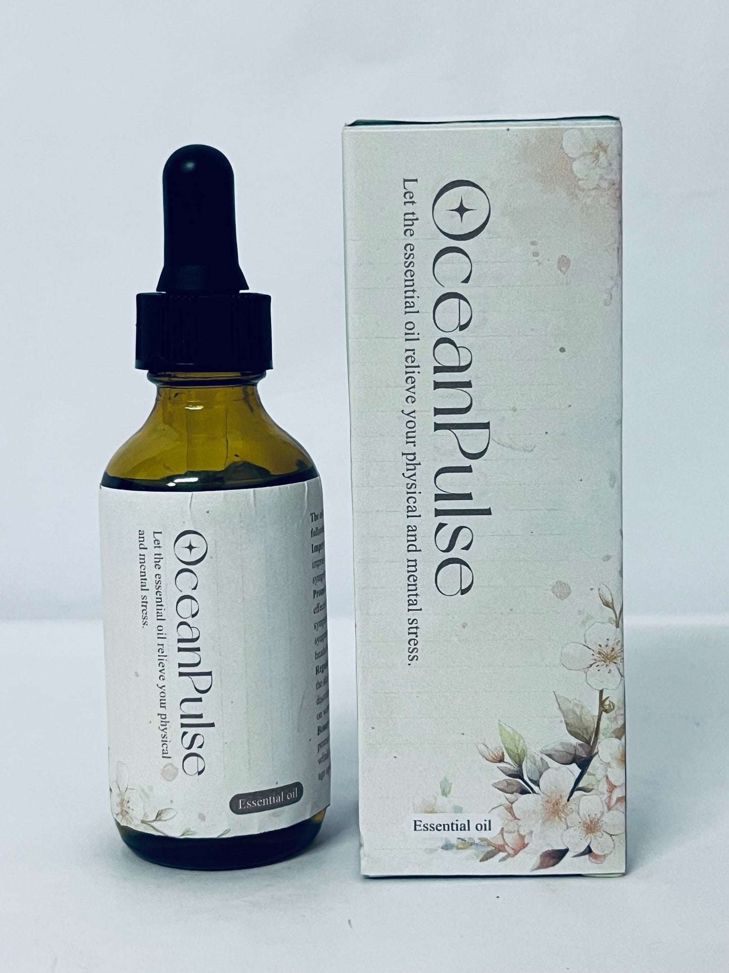 OceanPulse Natural Refreshing floral fragrance Ideal for Aromatherapy, Diffuser & Topical Use