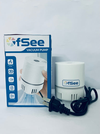 OfSee Vacuum Pump for Storage Bags, Vacuum Bag Pump for Compression Clothing, Quilts, Portable Storage Bag Pump with 1.5 inches Outlet, Fits Most Compression Bags (Storage Bag Not Included)