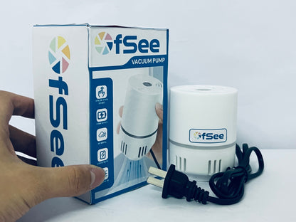 OfSee Vacuum Pump for Storage Bags, Vacuum Bag Pump for Compression Clothing, Quilts, Portable Storage Bag Pump with 1.5 inches Outlet, Fits Most Compression Bags (Storage Bag Not Included)