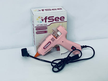 OfSee Hot Glue Gun - Dual Temp, Precision Nozzle, and Easy Squeeze Trigger