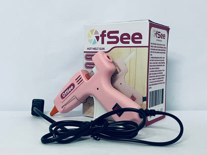 OfSee Hot Glue Gun - Dual Temp, Precision Nozzle, and Easy Squeeze Trigger