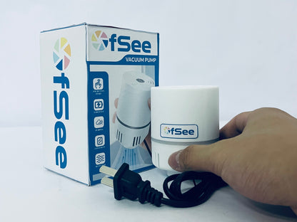 OfSee Vacuum Pump for Storage Bags, Vacuum Bag Pump for Compression Clothing, Quilts, Portable Storage Bag Pump with 1.5 inches Outlet, Fits Most Compression Bags (Storage Bag Not Included)